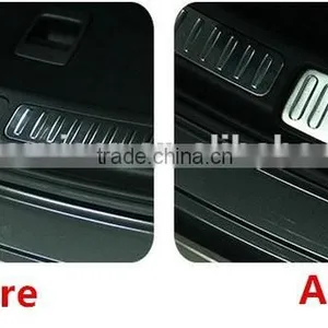 Macan Rear Boot Sticker With Stainless Steel thumbnail-1