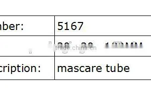 Fashion Two Color Mascara Container thumbnail-3