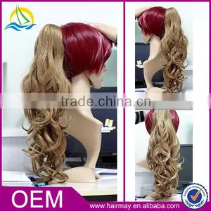 High Temperature Fiber Fake Hair Extensions Ponytail Hairpiece thumbnail-1