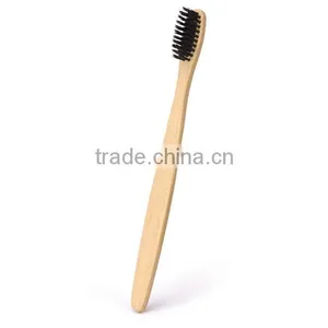 Hot Sale and Natural Cheap Bamboo Toothbrush, Disposable Charcoal Toothbrush for Hotel thumbnail-2
