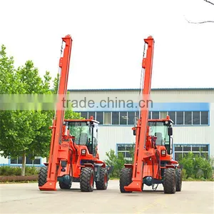 Cheap Hydraulic Pile Driver Carried by Wheel Loader for Sale thumbnail-5
