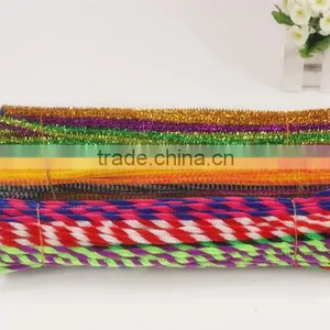 Mixed Color Twisting Chenille Stem/ Glitter Pipe Cleaners thumbnail-1