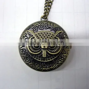 Kids Animal Pattern Thin Pocket Watch thumbnail-5