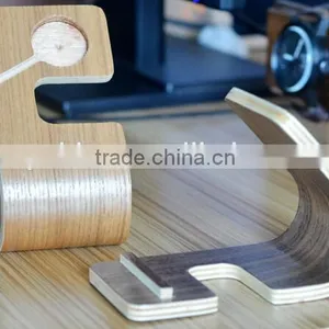 Wholesale for Ipad Iphone 6 Wood Stand Charging Stand Holder Multi-function, for Apple Watch Wooden Stand thumbnail-3