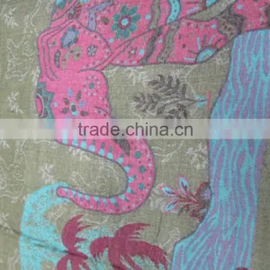 JUNGLE CASHMERE PASHMINA TEXTILE thumbnail-2
