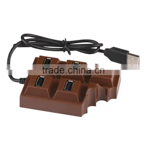 Personal-design Chocolate-shape 4 Port Usb 2.0 Hub Form Usb Por Hub Suppliers thumbnail-1