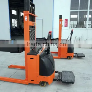 Full Electric Roll Paper Lifter Pallet Truck With Pedal thumbnail-1