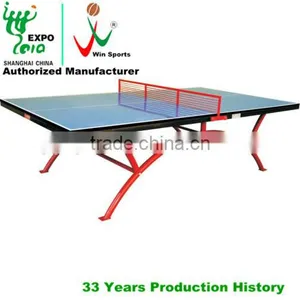 Small Rainbow Outdoor Table Tennis Table/SMC Outdoor Ping Pong Table thumbnail-1