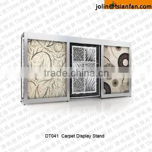 DT041 Carpet Sample Display Rack / Standing Type Carpet Display Rack/ Furniture Display Rack thumbnail-1