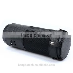 2016 Newest Hot Selling Leather Carry Bag of Bluetooth Speaker Protective Leather Cover for Amazon Echo Wireless Speaker thumbnail-5