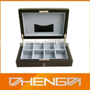 High Quality Customized Made in China Wood Cufflink Gift Box thumbnail-3