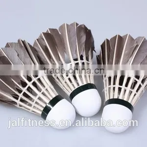 High Quality Black Goose Feather 12pcs/Barrel Badminton Ball White Teal Feather Sport Game Training Badminton thumbnail-2