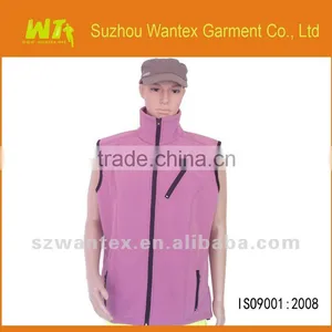 TOP SALE Fashion Women's Bodywarmer Softshell Vest Winter Women Softshell Vest thumbnail-1