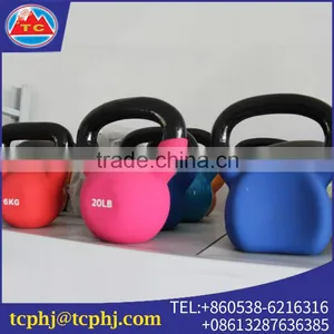 Wholesale Surface Smooth Bodybuilding Adjustable Cast Iron Kettlebell thumbnail-1