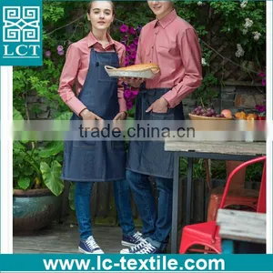 2016 Popular Waiter Waitress Uniform Denim Apron thumbnail-3