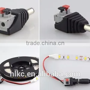 MALE 2.1MM X 5.5MM DC POWER CONNECTOR DIY SPRING CLAMP QUICK FIX thumbnail-4