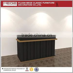Luxury Garment Store Wooden Cash Counter, Cash Register Counter thumbnail-4