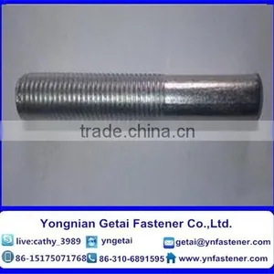 Single Head Bolts/Single End Studs in Bolts, DIN933/931 H.D.G / Galvanized With Black /yellow Zinc Plated/blue White thumbnail-1