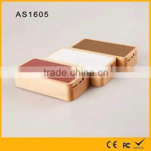 New Natural Hand-made Wireless Speaker Wood Material for Iphone Ipad thumbnail-2