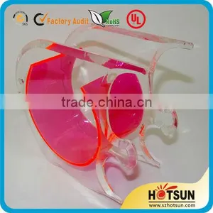 Acrylic Small Fish Tank Fluorescence Pink thumbnail-1