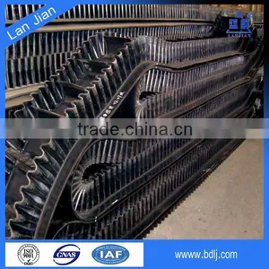 China Manufacturer Sidewall High Quality Best Nylon Corrugated Sidewall Conveyor Belt thumbnail-5
