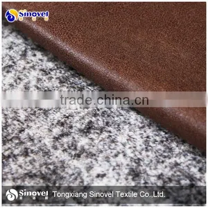 Artificial Suede Leather for Coat thumbnail-1