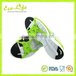 Wholesale 4 Sizes Silicone Anti-skiding Shoes Cover, Outdoor Crampons thumbnail-2