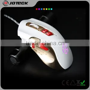 Latest Private Model Metal Sides 8d Funny Computer Glowing Gaming Mouse With Driver thumbnail-1