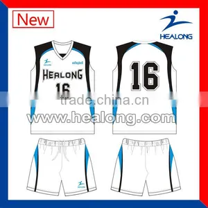 Custom Sleeveless Plain Volleyball Jersey thumbnail-1