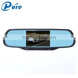 Newest 5.0 Inch Car DVR Dash Camera 1080 Dual Camera Black Box Car DVR Camera With Wifi/FM/Bluetooth Speaker thumbnail-1