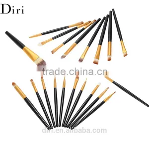 20pcs Top Quality Black Makeup Cylinder Cosmetics Brushes thumbnail-6