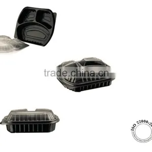Microwavable Food Container 3 Section thumbnail-1