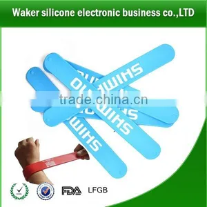 Personalized Silicone Bracelets,bulk Cheap Silicone Wristbands, Silicone Slap Bracelet thumbnail-2