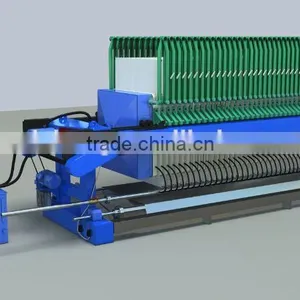 China Hot Sale PLC Control Automatic Dewatering Membrane Filter Press, Slurry, Ore Tailing Filter Press in Hot Selling!!! thumbnail-5