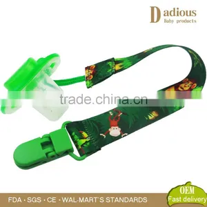 Wholesale Custom Funny Baby Soother Pacifier Dummy Clip thumbnail-2