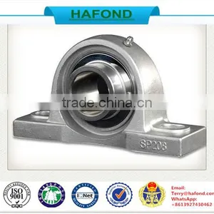 Steel / Zinc Alloy Housing Pillow Block Ball Bearing for Standard and Non Standard thumbnail-2