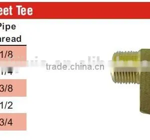 PF2225 Street Tee, Brass Pipe Fitting, Auto Parts thumbnail-5