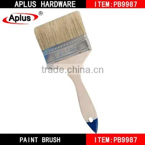 Cheap Decorative Paint Tools Bulk Plastic Handle Boar Bristle Wall Paint Brush thumbnail-5