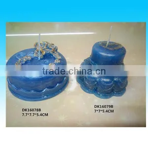 Blue Transparent Granulated Decorative Candle Wax for Sale thumbnail-1