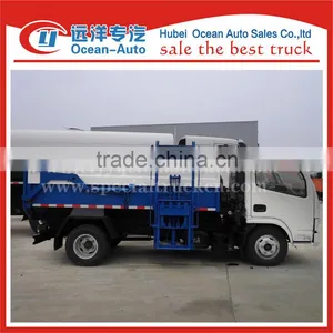 DFAC Euro 4 Standard Mini Self Loading Dumper Garbage Truck thumbnail-2