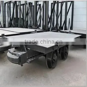 Coal Mining Platform Car From Factory/ Platform Lorry/flat Mine Car thumbnail-5