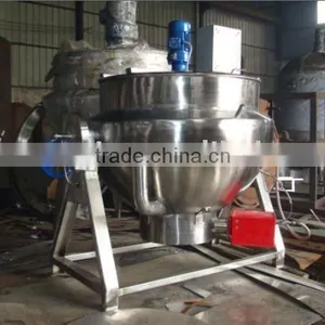 Jacketed Gas Cooking Kettle Wigh Gas Burner thumbnail-1