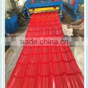 Color Coated Corrugated Steel Roofing Sheet/tile thumbnail-2