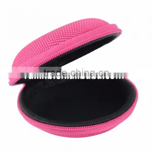 1680D Rose Red Hard EVA Shell Earphone Case Bag Eva Travel Carrying Case thumbnail-6