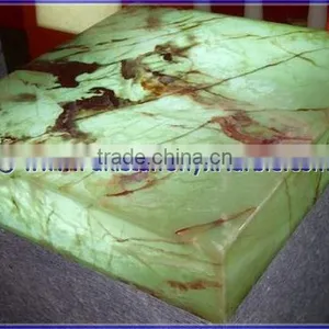 Professional Factory BACKLIT ONYX COUNTERTOPS FOR BAR RECEPTIONS thumbnail-6