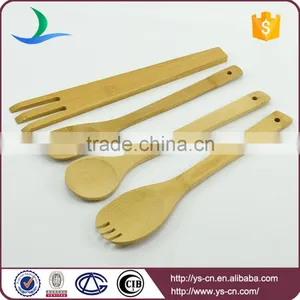 Natural Wood Color Spoon Fork Set thumbnail-4