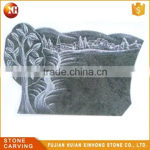 Natural Granite Stone Mini Modern Tombstone thumbnail-2
