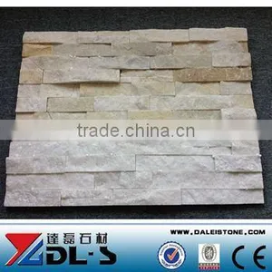 Natural Rough Crystal White Quartz Wall Cladding Stone Exterior Wall Tile thumbnail-1