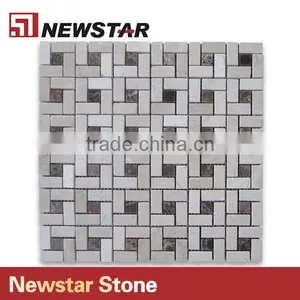 Marble Mosaic Design, Stone Mosaic Tiles, Kitchen Backsplash Mosaics thumbnail-3