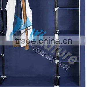 Folding Fabric Wardrobe, Portable Wardrobe for Bedroom,canvan Wardrobe thumbnail-5